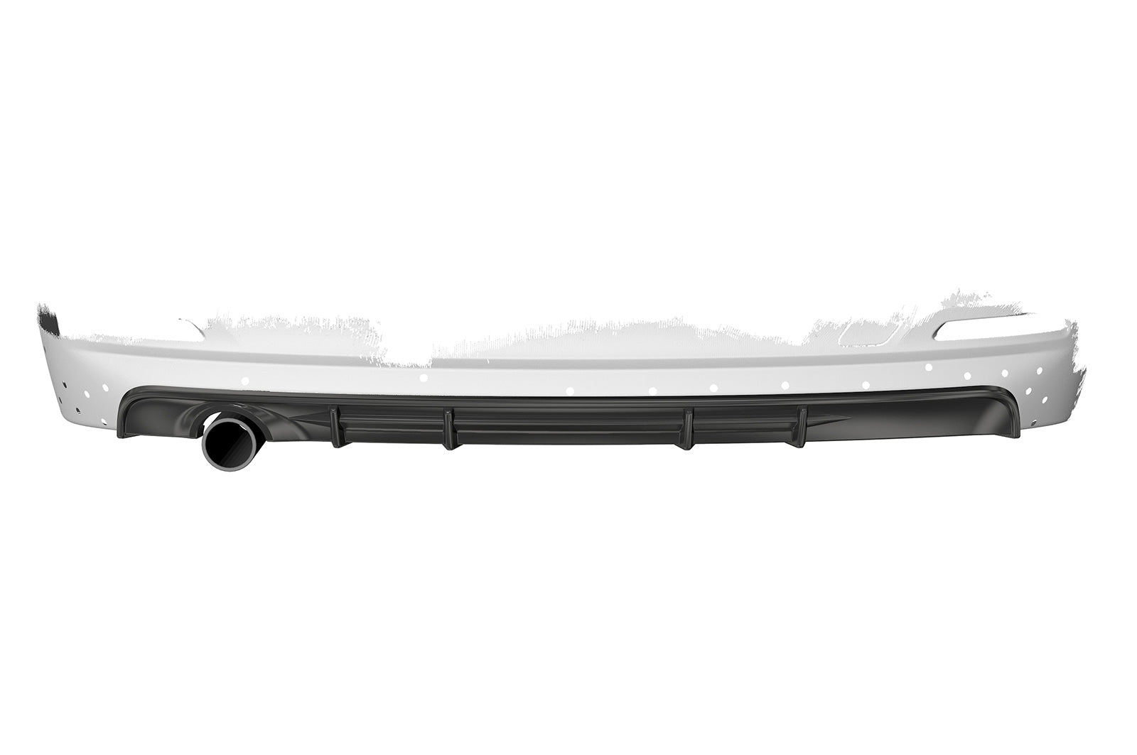 CSR Diffusor | Heckansatz mit ABE für BMW 3er F31 Touring LCI HA287-C Carbon Look Hochglanz (keine Lackierung erforderlich)