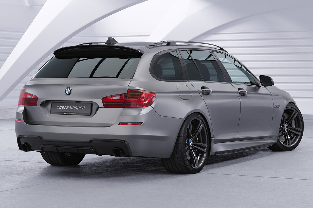 CSR Diffusor | Heckansatz mit ABE für BMW 5er F10/F11 535i/535d M-Paket HA289-L Unlackiert roh (Lackierung erforderlich)
