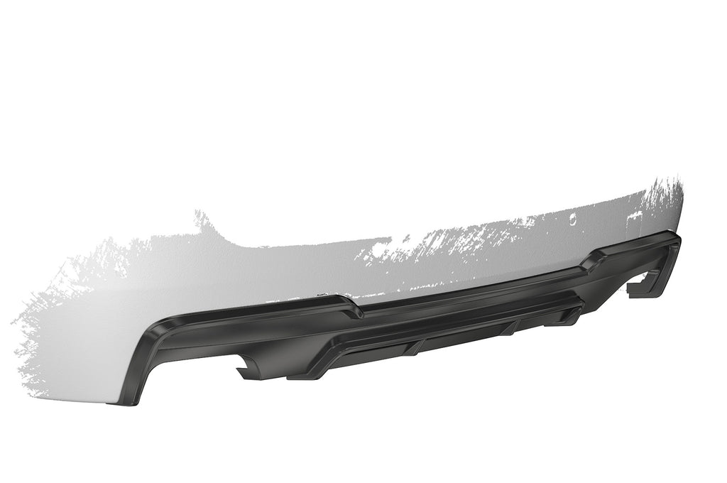 CSR Diffusor | Heckansatz mit ABE für BMW 5er F10/F11 550i/550d M-Paket HA290-L Unlackiert roh (Lackierung erforderlich)