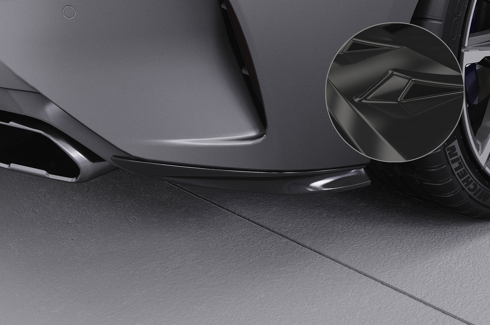 CSR Diffusor | Heckansatz mit ABE für BMW Z4 (G29) M40i HA291-G Glossy schwarz Hochglanz (keine Lackierung erforderlich)