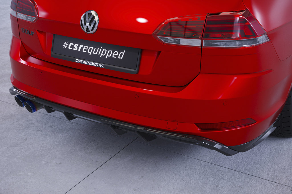 CSR Diffusor | Heckansatz mit ABE für VW Golf 7 Variant GTD HA293-L Unlackiert roh (Lackierung erforderlich)