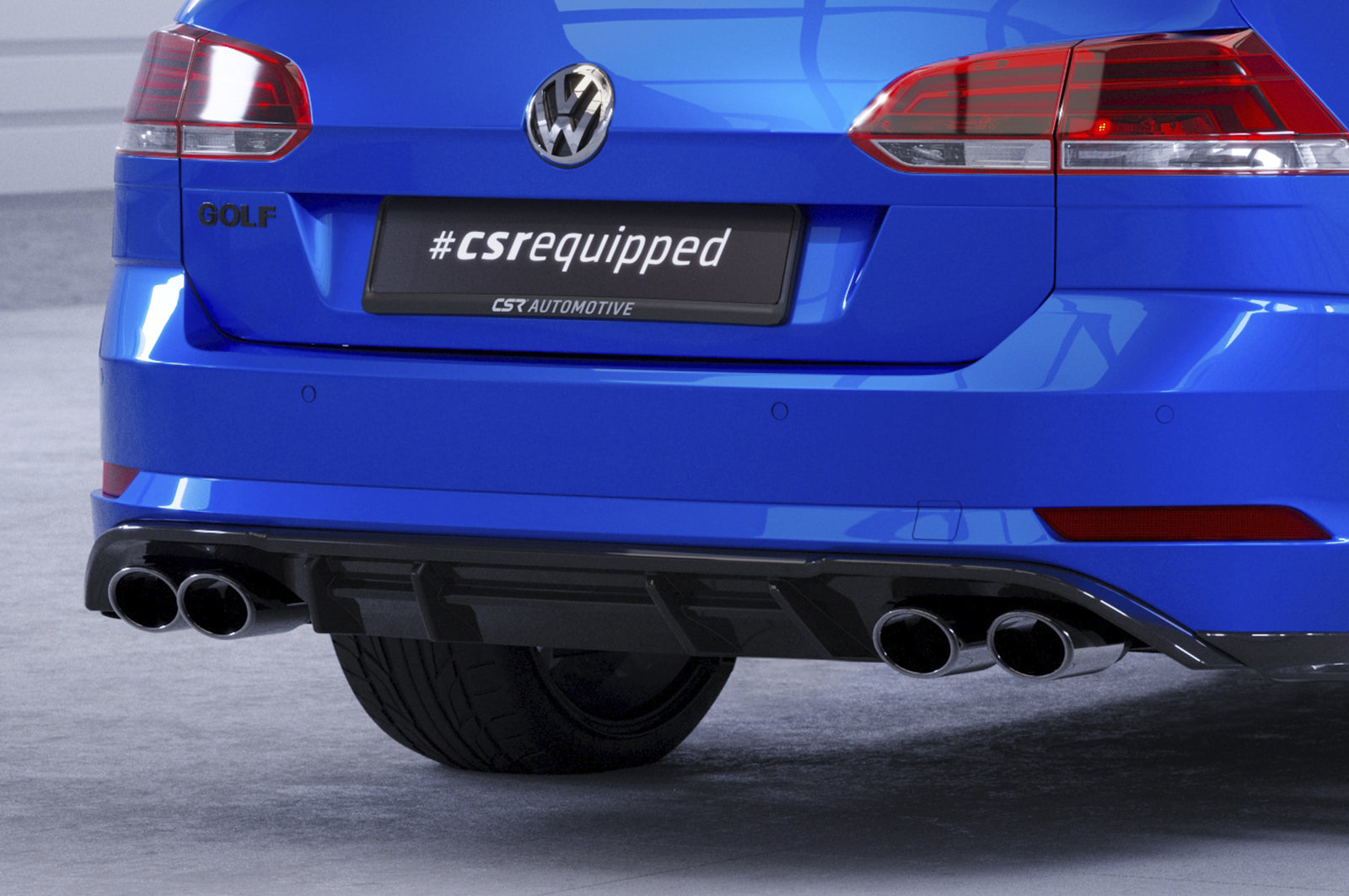 CSR Diffusor | Heckansatz mit ABE für VW Golf 7 Variant R HA294
