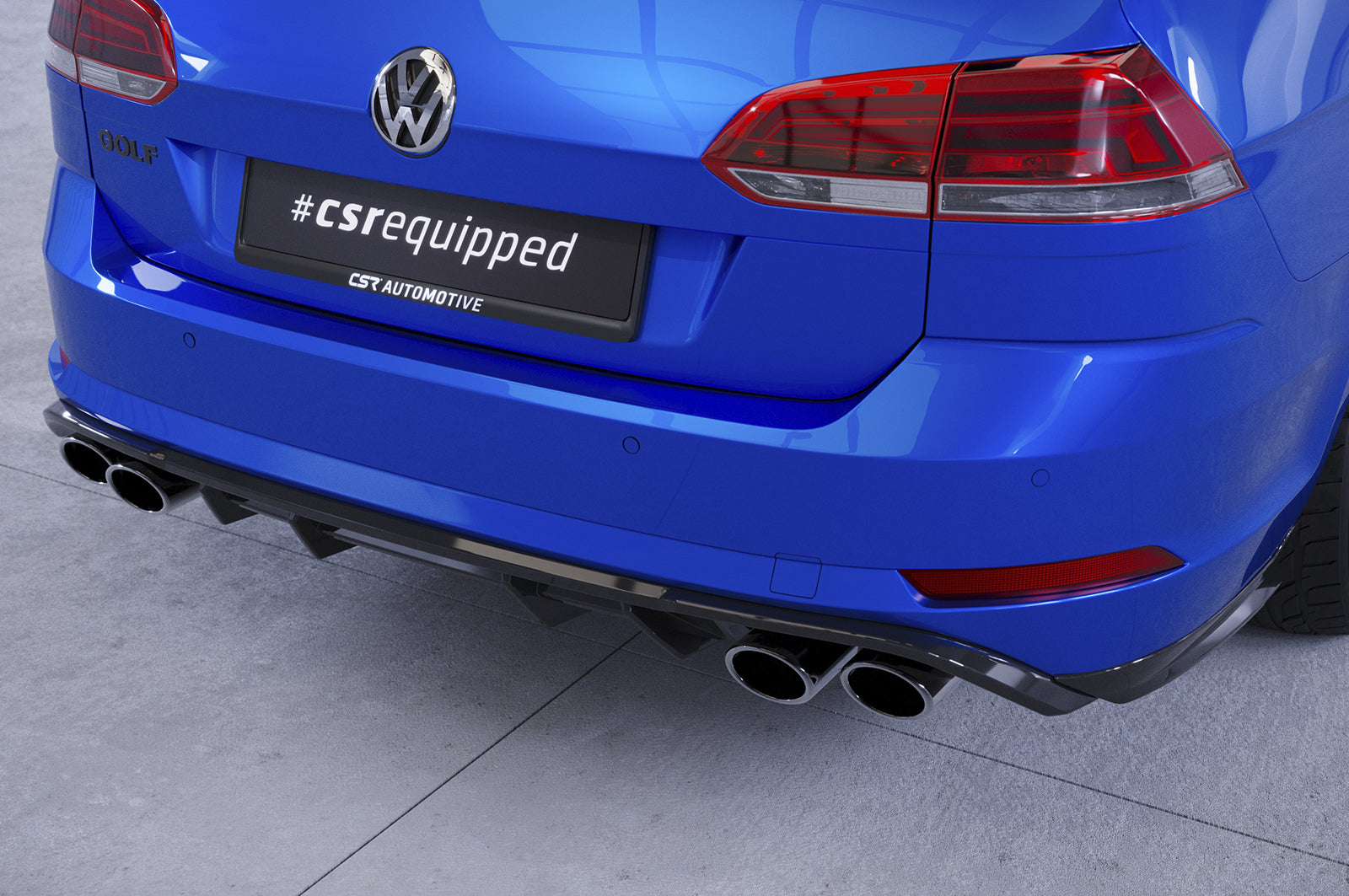CSR Diffusor | Heckansatz mit ABE für VW Golf 7 Variant HA295