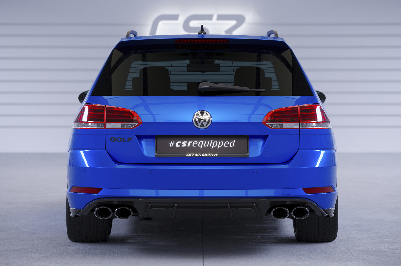 CSR Diffusor | Heckansatz mit ABE für VW Golf 7 Variant HA295