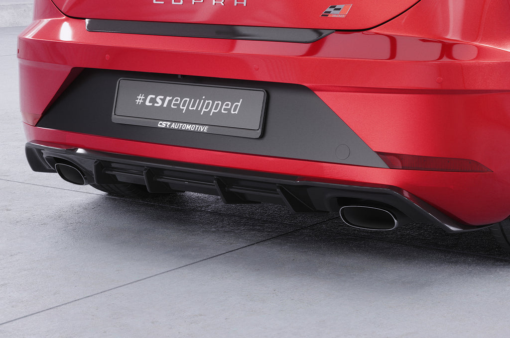 CSR Diffusor | Heckansatz mit ABE für Seat Leon 3 (Typ 5F) Cupra HA298