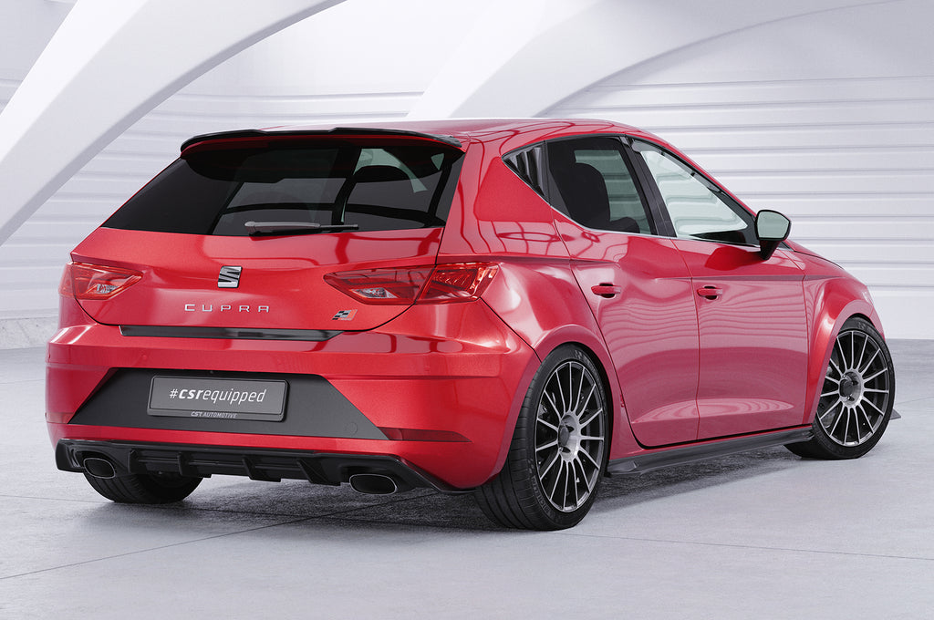 CSR Diffusor | Heckansatz mit ABE für Seat Leon 3 (Typ 5F) Cupra HA298