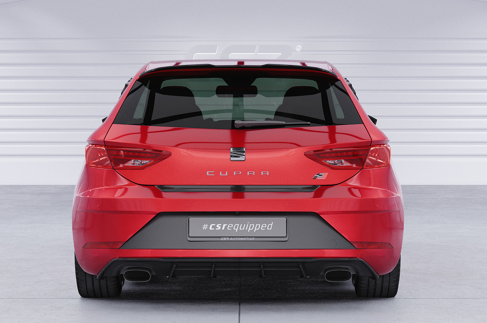 CSR Diffusor | Heckansatz mit ABE für Seat Leon 3 (Typ 5F) Cupra HA298