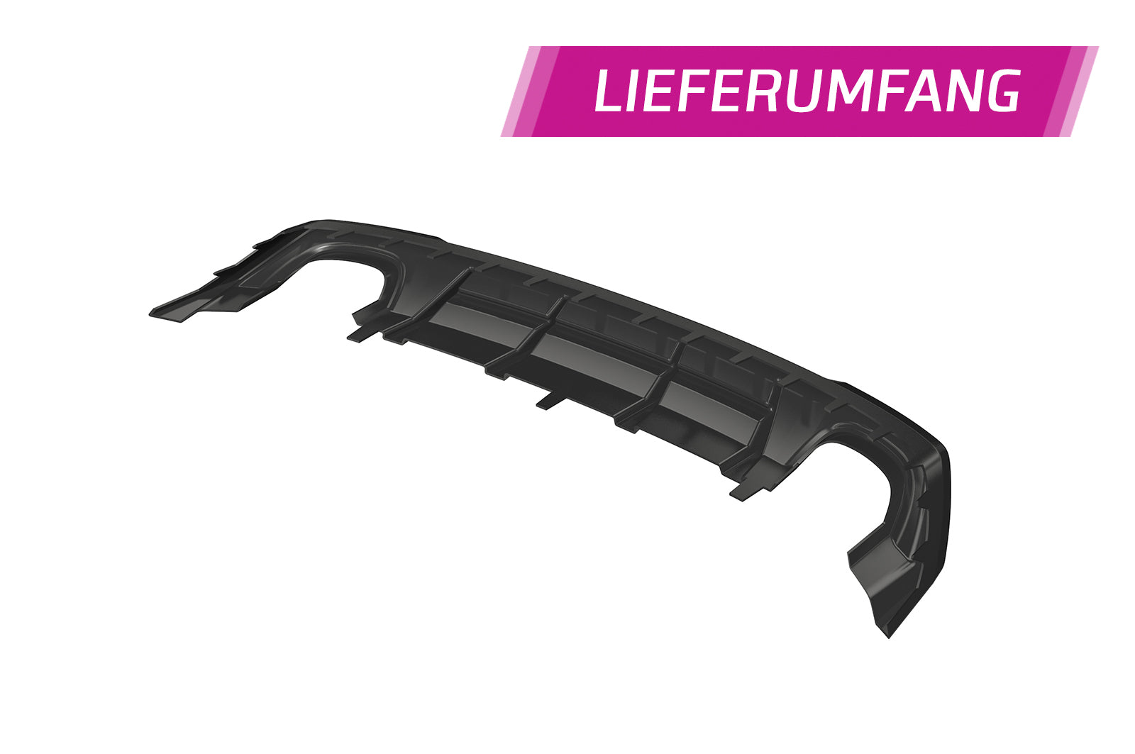 CSR Diffusor | Heckansatz mit ABE für Seat Leon 3 (Typ 5F) Cupra HA298