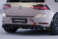 CSR Diffusor | Heckansatz mit ABE für VW Golf 7 (Typ AU) R HA305