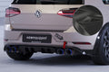 CSR Diffusor | Heckansatz mit ABE für VW Golf 7 (Typ AU) R HA305-C Carbon Look Hochglanz (keine Lackierung erforderlich)
