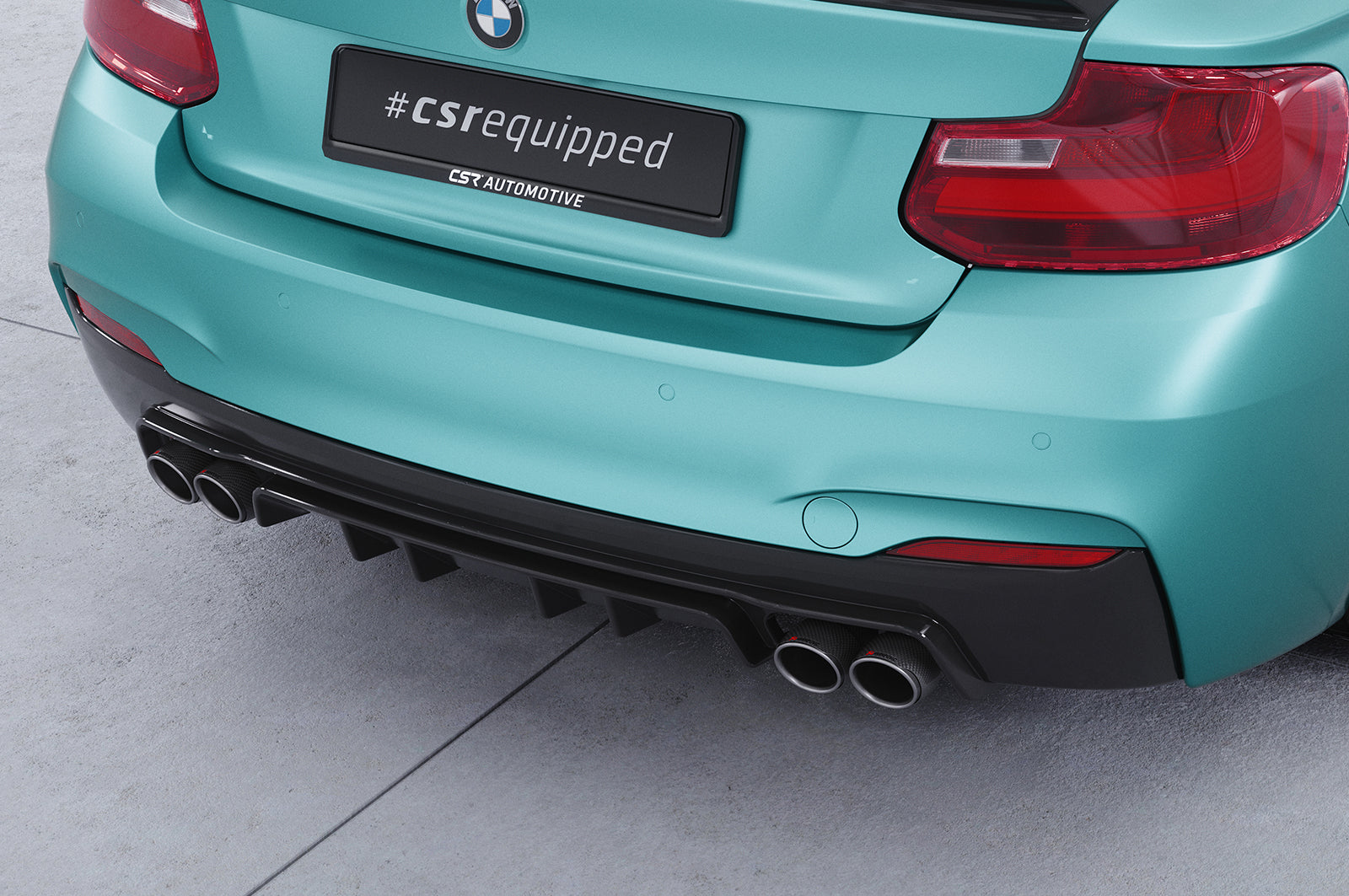 CSR Diffusor | Heckansatz mit ABE für BMW 2er F22 / F23 M-Paket HA306