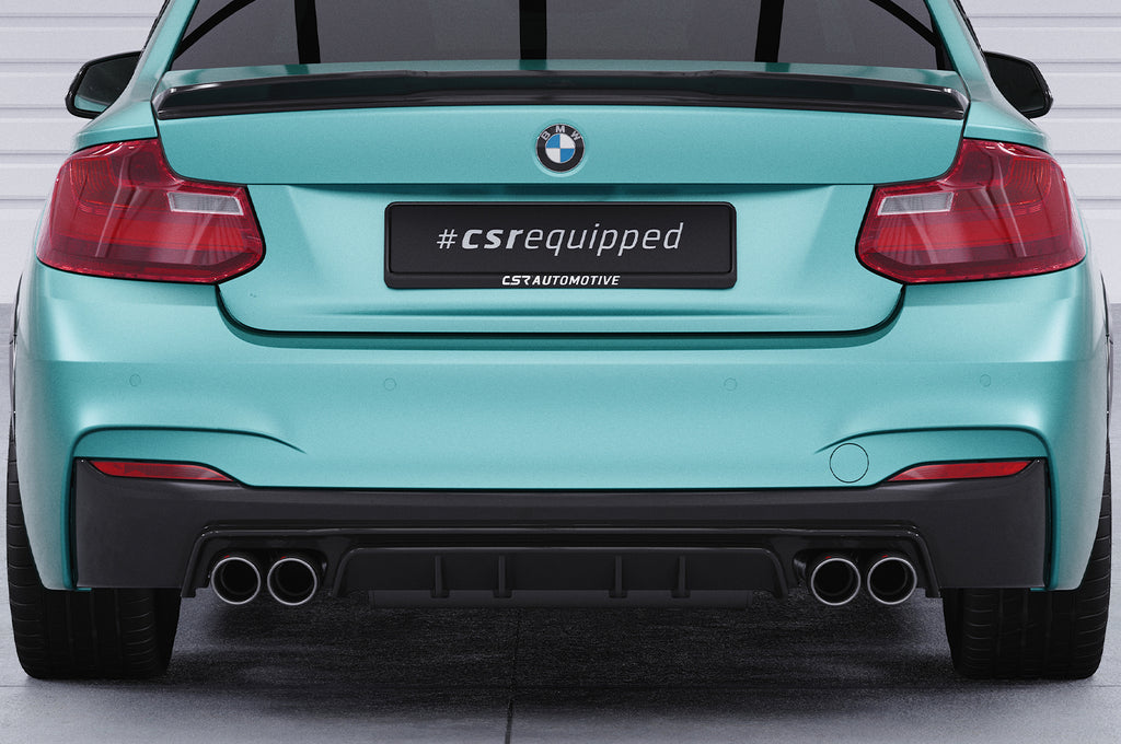 CSR Diffusor | Heckansatz mit ABE für BMW 2er F22 / F23 M-Paket HA306