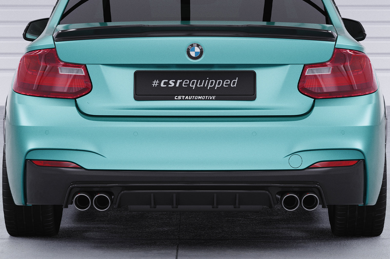 CSR Diffusor | Heckansatz mit ABE für BMW 2er F22 / F23 M-Paket HA306
