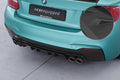 CSR Diffusor | Heckansatz mit ABE für BMW 2er F22 / F23 M-Paket HA306-L Unlackiert roh (Lackierung erforderlich)