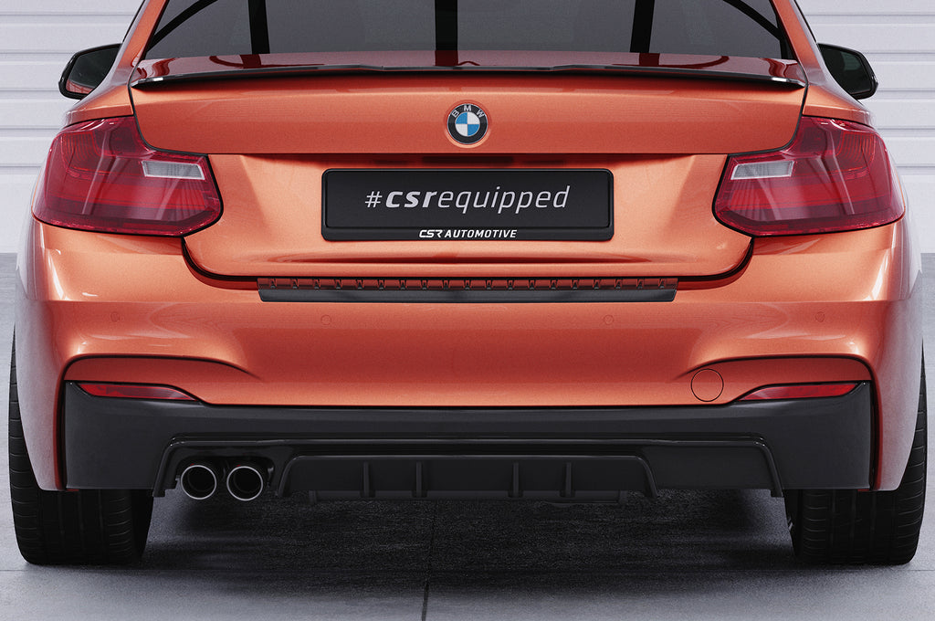 CSR Diffusor | Heckansatz mit ABE für BMW 2er F22 / F23 M-Paket HA307-L Unlackiert roh (Lackierung erforderlich)