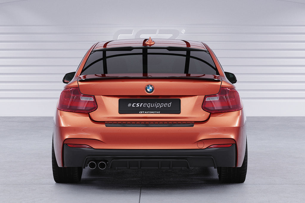 CSR Diffusor | Heckansatz mit ABE für BMW 2er F22 / F23 M-Paket HA307-L Unlackiert roh (Lackierung erforderlich)
