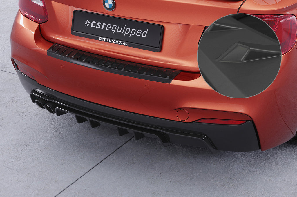 CSR Diffusor | Heckansatz mit ABE für BMW 2er F22 / F23 M-Paket HA307-L Unlackiert roh (Lackierung erforderlich)