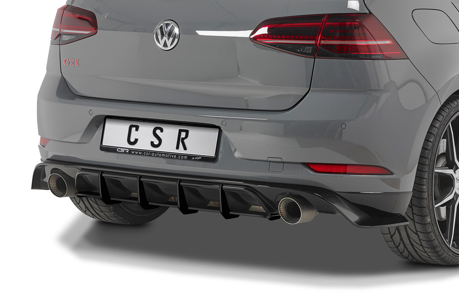 CSR Racing Diffusor | Heckansatz für VW Golf 7 (Typ AU) GTI TCR HA311