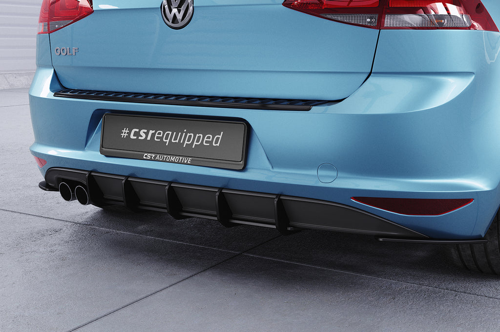CSR Racing Diffusor | Heckansatz für VW Golf 7 (Typ AU) HA312