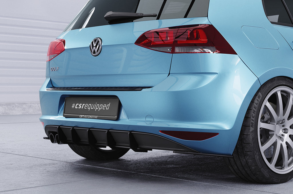 CSR Racing Diffusor | Heckansatz für VW Golf 7 (Typ AU) HA312