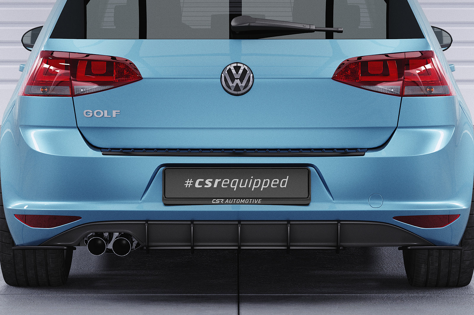 CSR Racing Diffusor | Heckansatz für VW Golf 7 (Typ AU) HA312