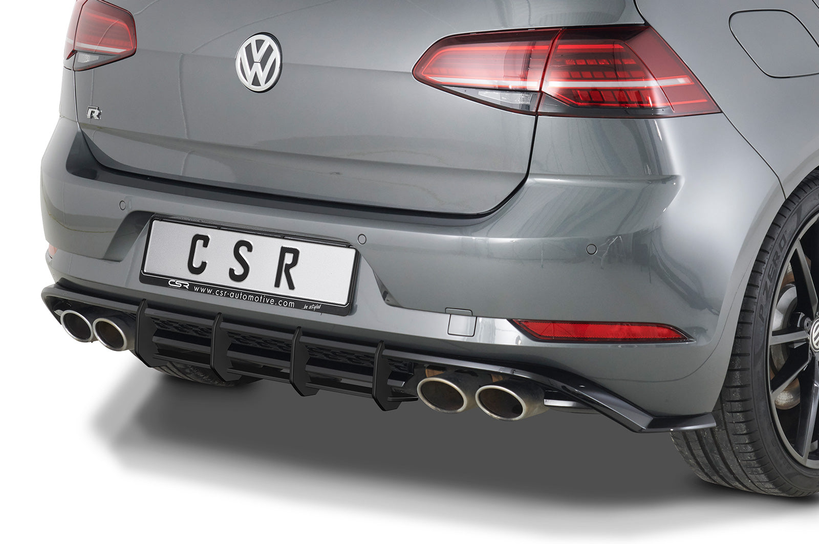 CSR Racing Diffusor | Heckansatz für VW Golf 7 (Typ AU) R HA313