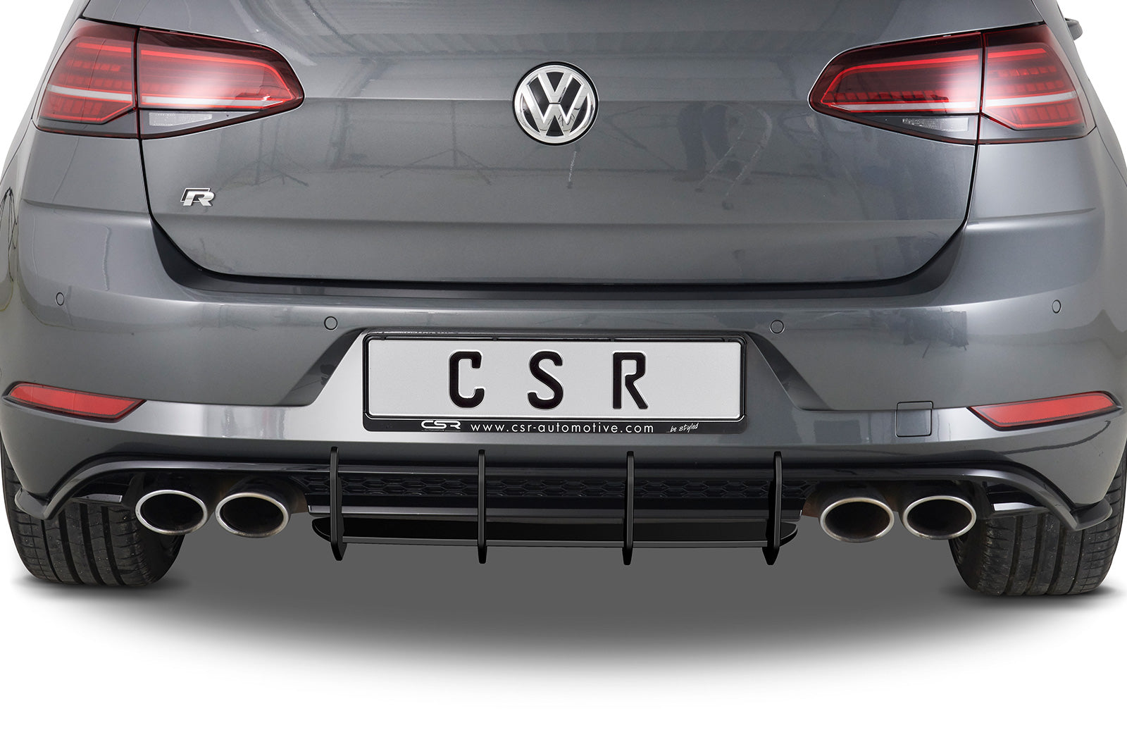CSR Racing Diffusor | Heckansatz für VW Golf 7 (Typ AU) R HA313