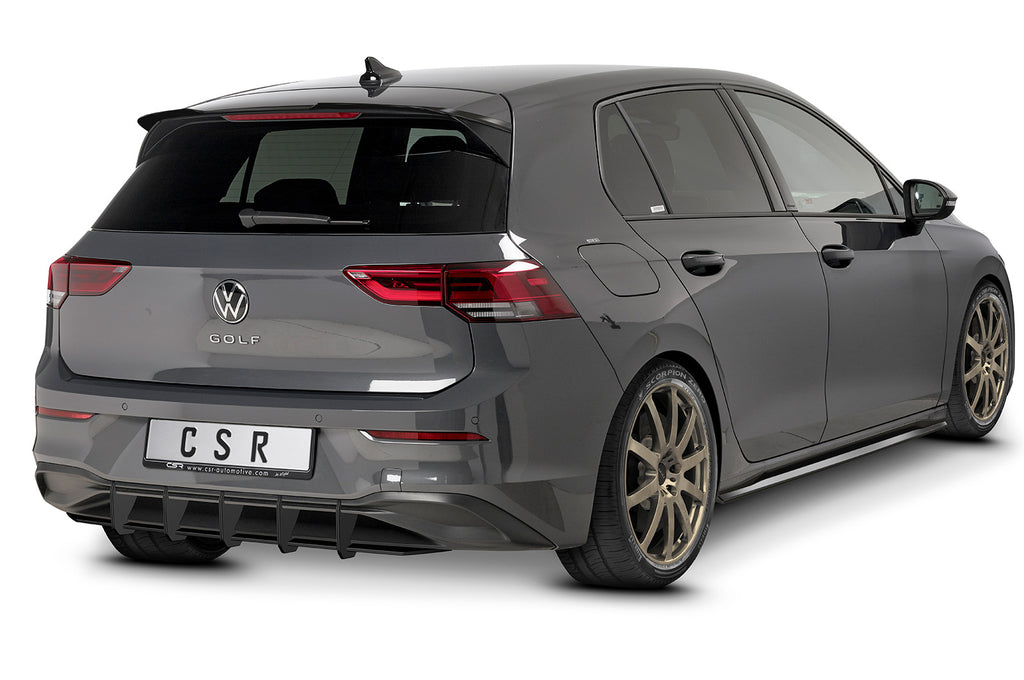 CSR Racing Diffusor | Heckansatz für VW Golf 8 (Typ CD) Style / Active HA314
