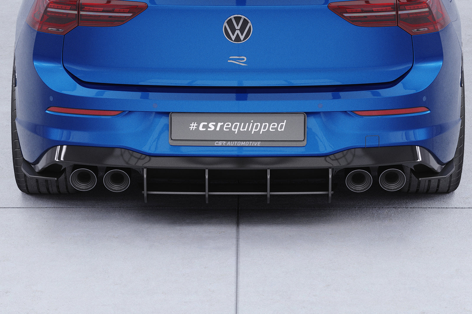CSR Racing Diffusor | Heckansatz für VW Golf 8 (Typ CD) R HA315