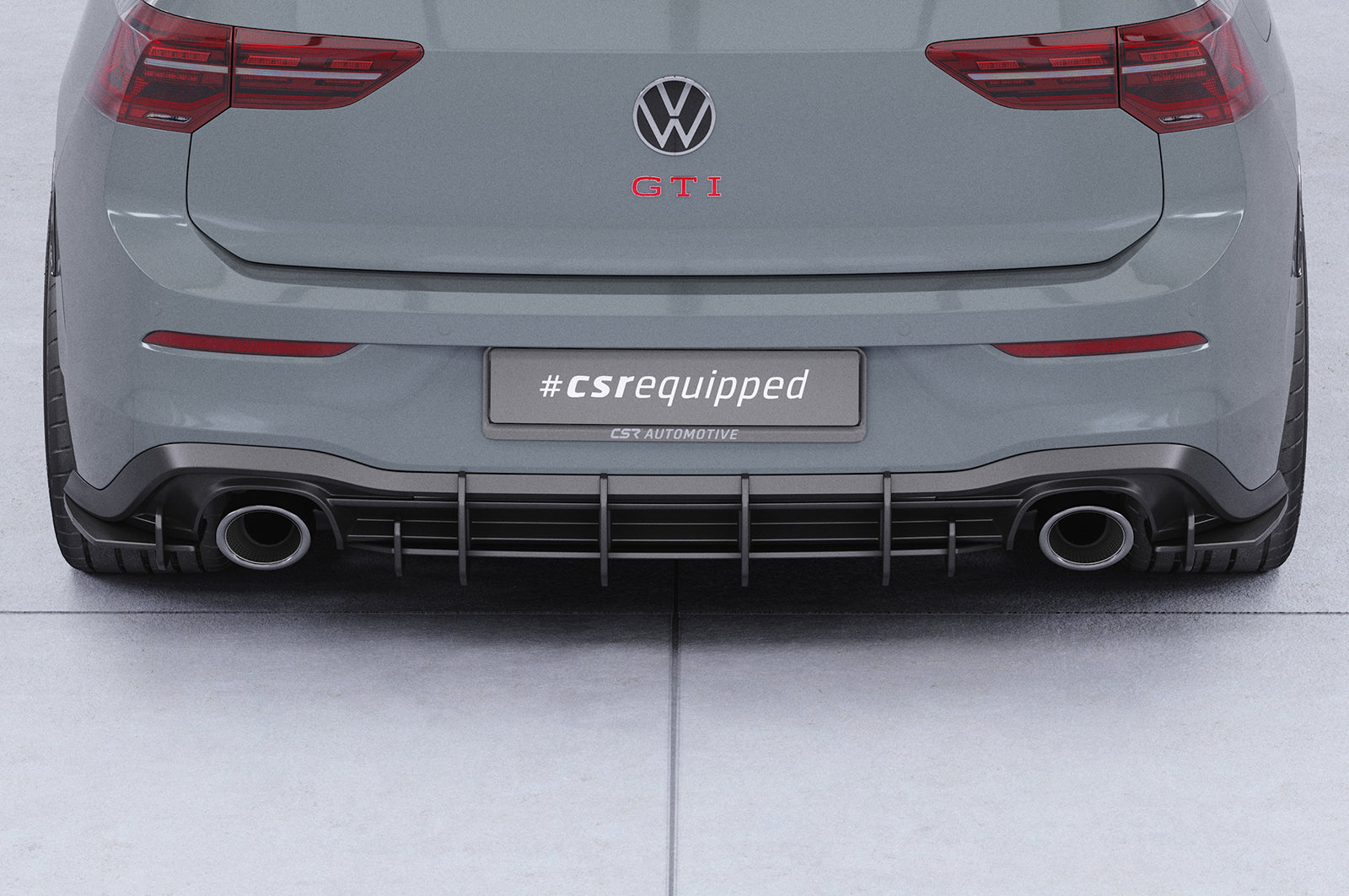 CSR Racing Diffusor | Heckansatz für VW Golf 8 (Typ CD) GTI Clubsport HA316