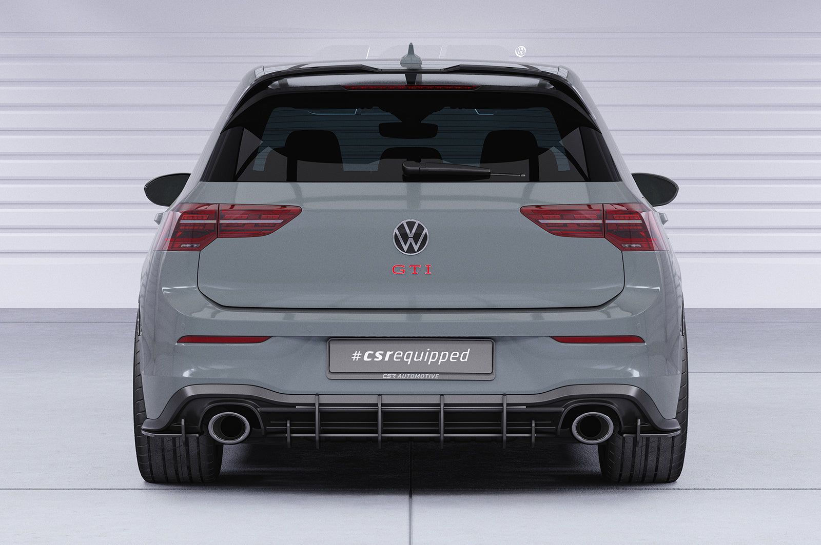 CSR Racing Diffusor | Heckansatz für VW Golf 8 (Typ CD) GTI Clubsport HA316