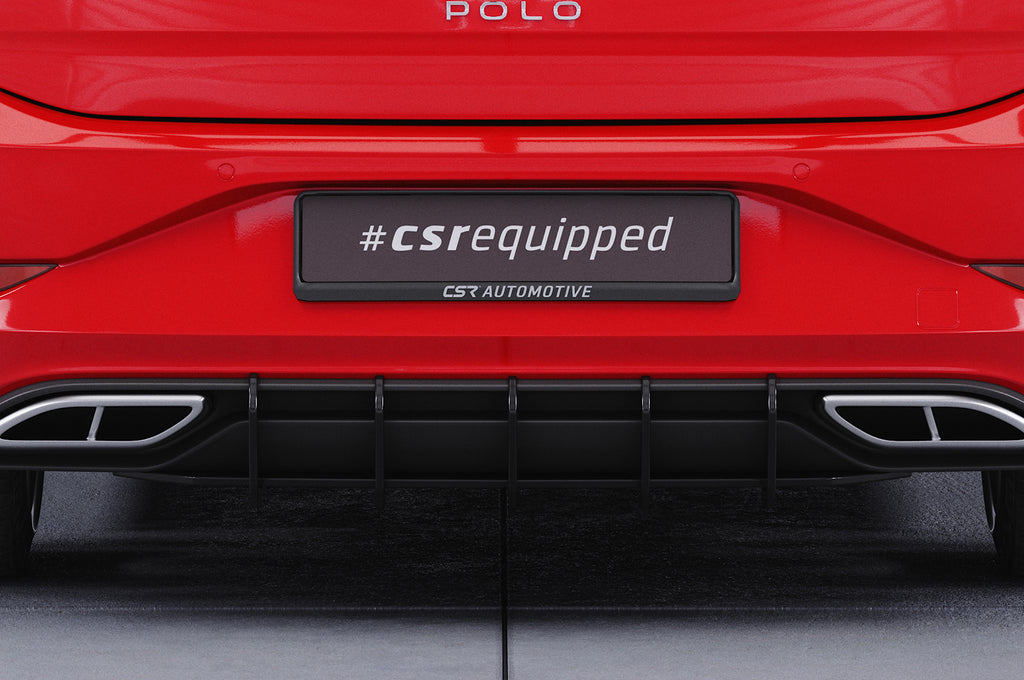 CSR Racing Diffusor | Heckansatz für VW Polo 6 2G (Typ AW) R-Line HA317