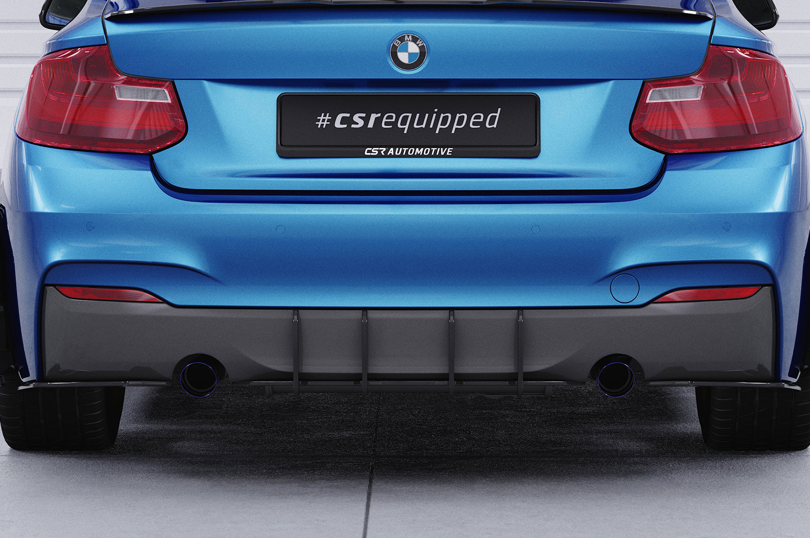 CSR Racing Diffusor | Heckansatz für BMW 2er F22/F23 M-Paket HA372