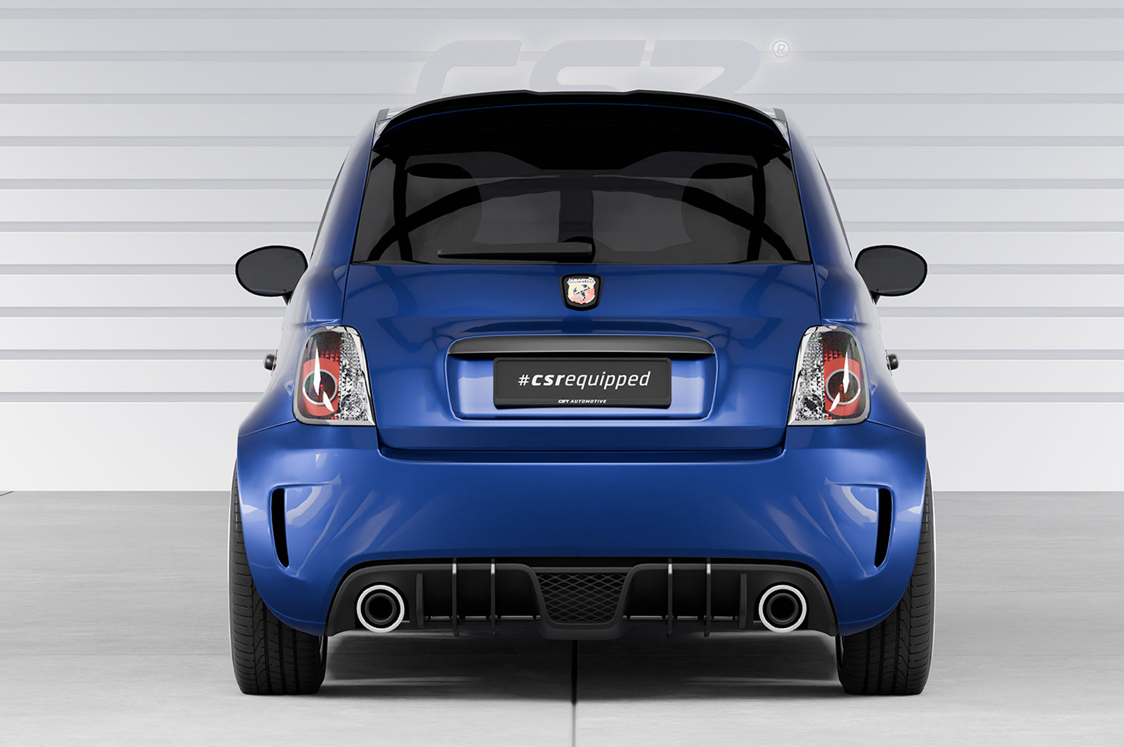 CSR Racing Diffusor | Heckansatz für Fiat Abarth 595 HA323-B