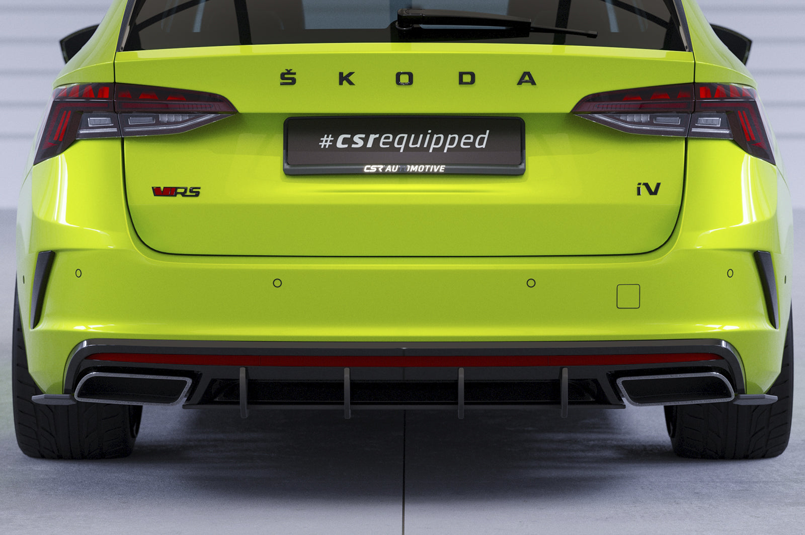 CSR Racing Diffusor | Heckansatz für Skoda Octavia 4 RS HA324