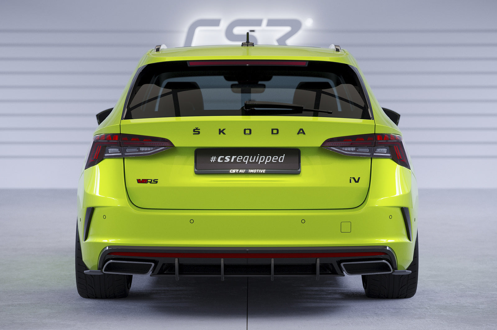 CSR Racing Diffusor | Heckansatz für Skoda Octavia 4 RS HA324