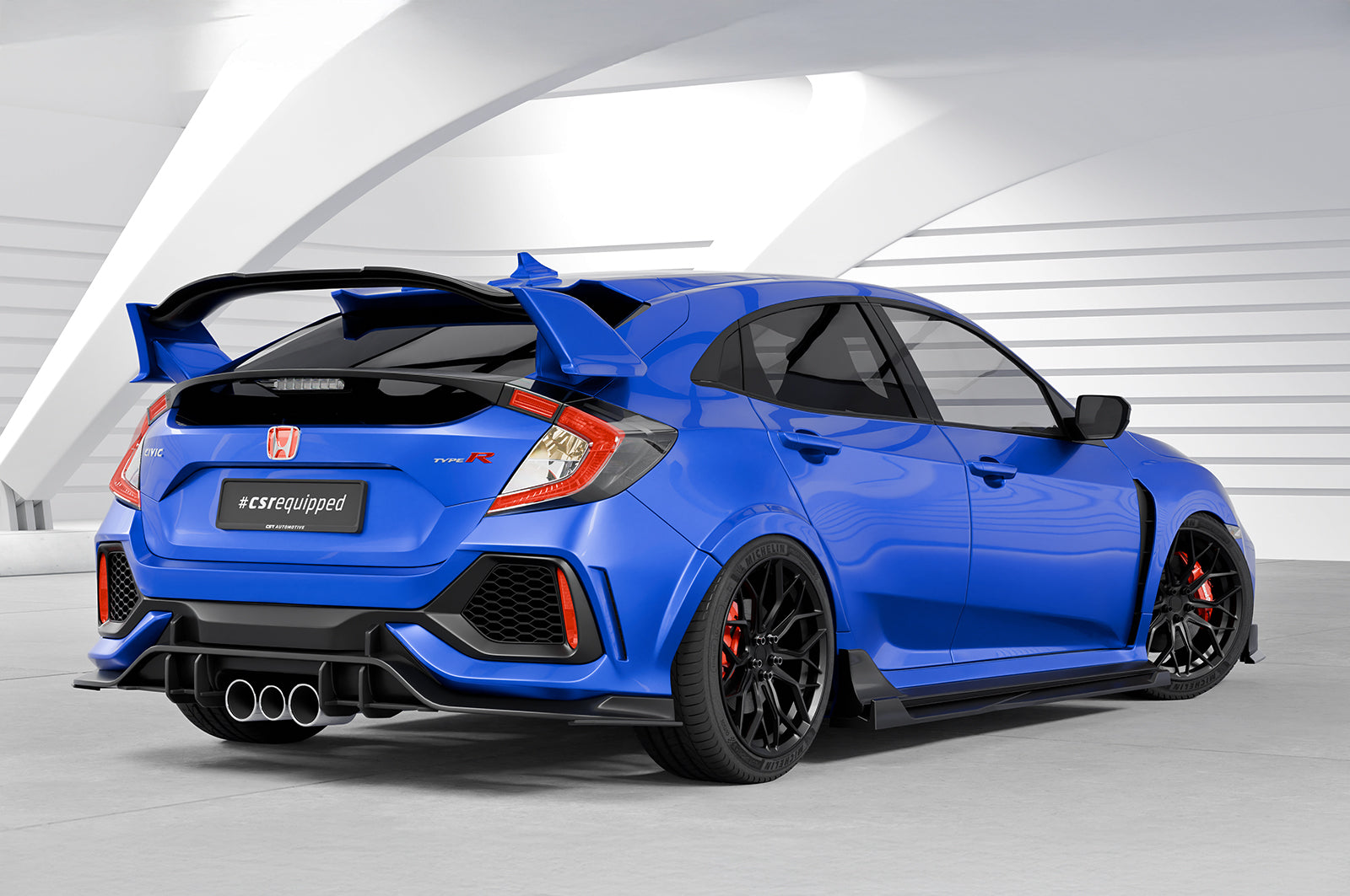 CSR Racing Diffusor | Heckansatz für Honda Civic FK8 Type R HA325-B