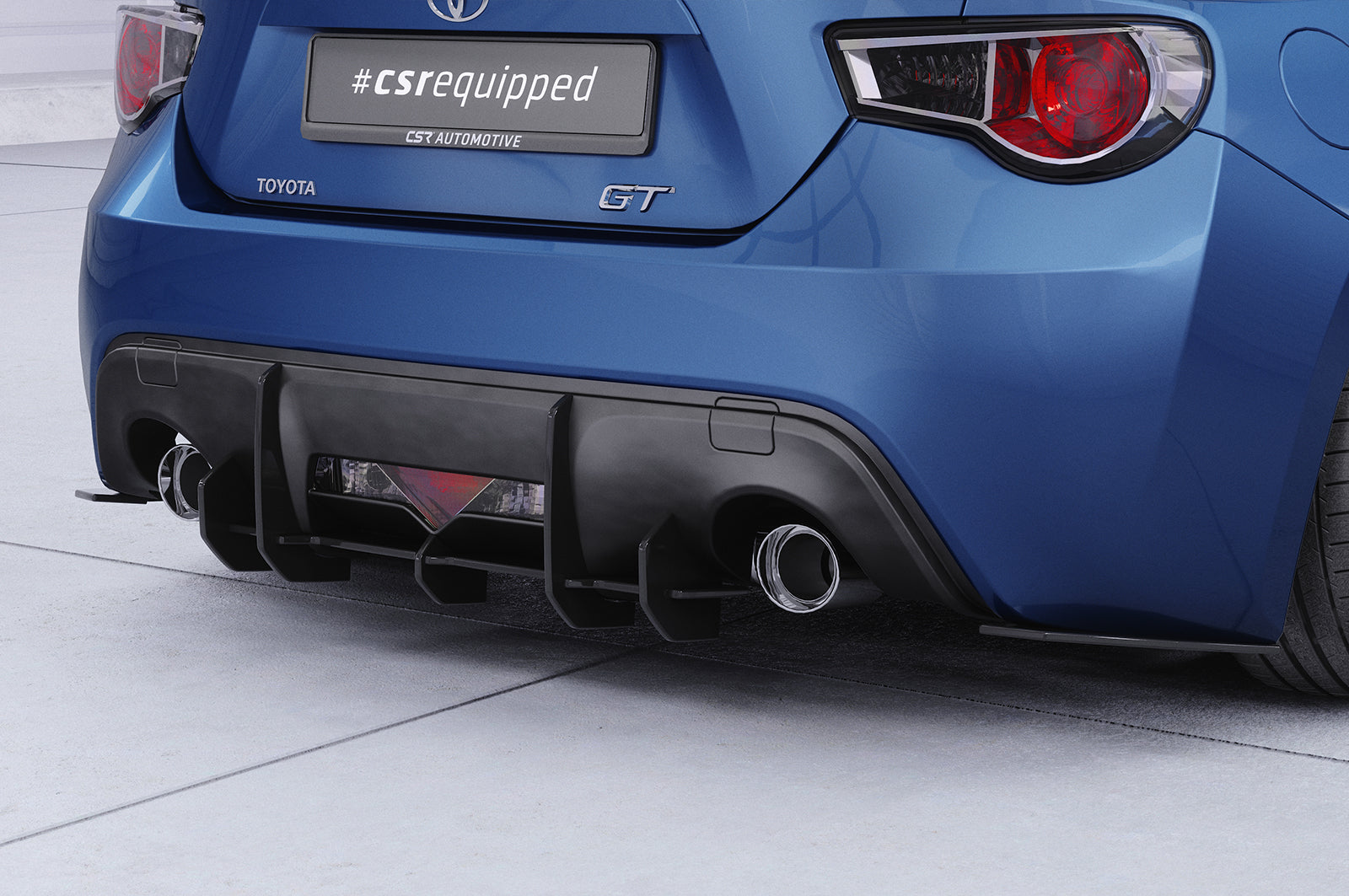 CSR Racing Diffusor | Heckansatz für Toyota GT86 HA326-B