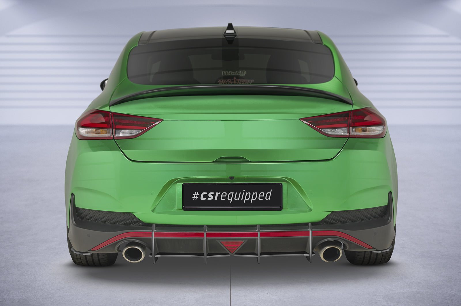 CSR Racing Diffusor | Heckansatz für Hyundai I30 N (PD) Fastback HA328-B
