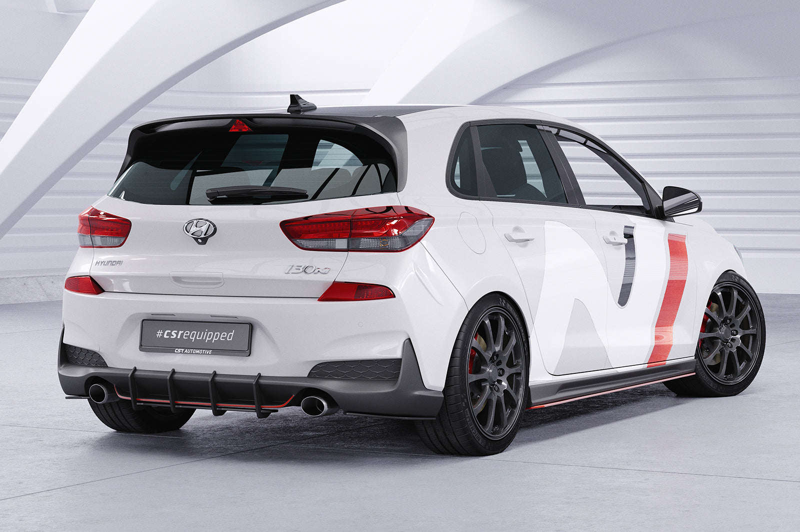 CSR Racing Diffusor | Heckansatz für Hyundai I30 N (PD) HA330