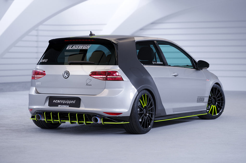 CSR Racing Diffusor | Heckansatz für VW Golf 7 (Typ AU) GTI HA333