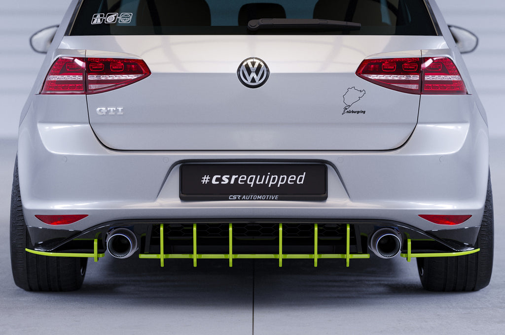 CSR Racing Diffusor | Heckansatz für VW Golf 7 (Typ AU) GTI HA333