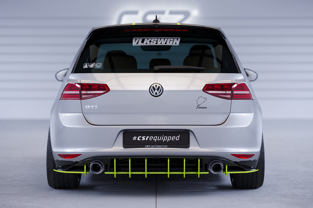 CSR Racing Diffusor | Heckansatz für VW Golf 7 (Typ AU) GTI HA333