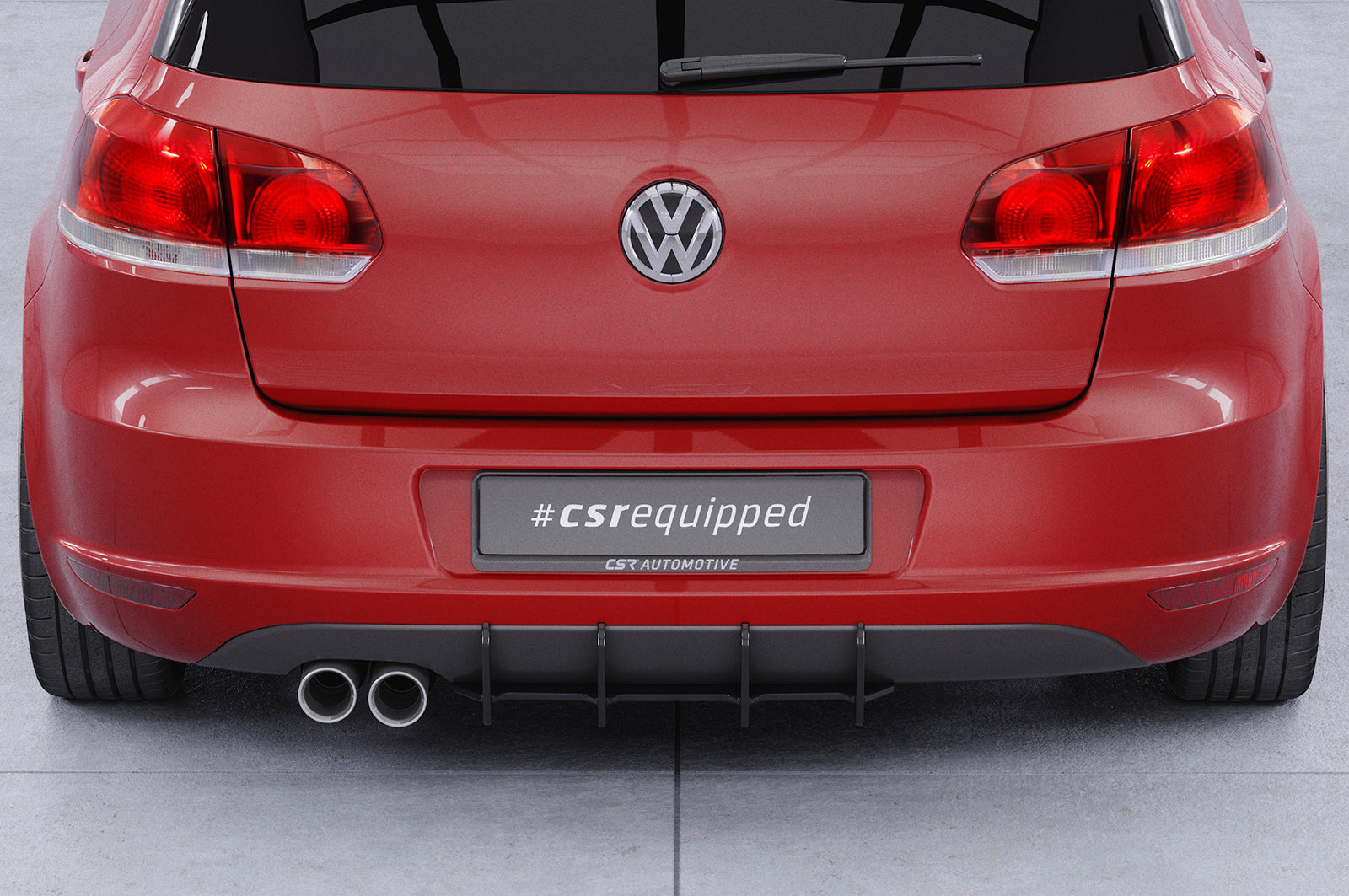 CSR Racing Diffusor | Heckansatz für VW Golf 6 (Typ 1K) HA334