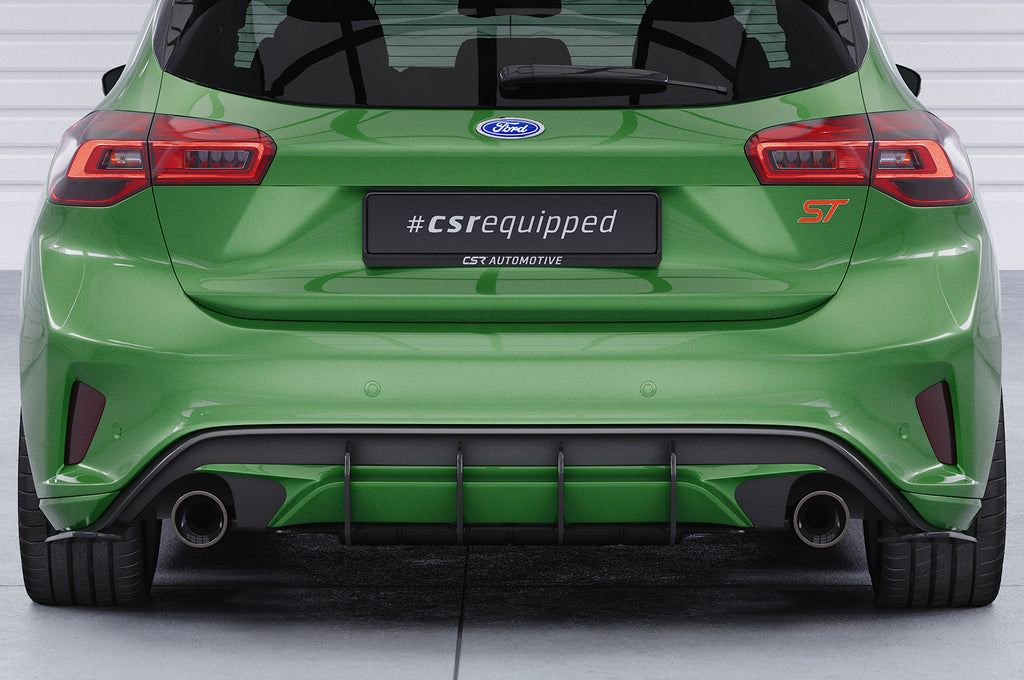 CSR Racing Diffusor | Heckansatz für Ford Focus MK4 ST HA337-L Unlackiert roh (Lackierung erforderlich)