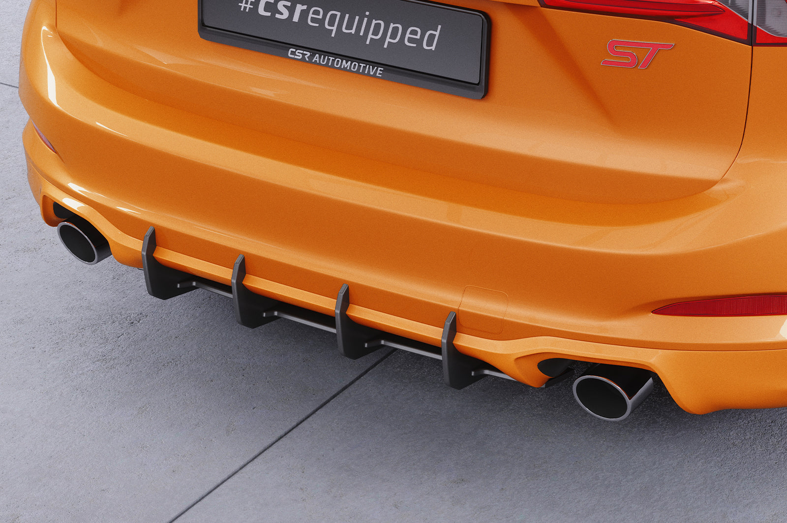 CSR Racing Diffusor | Heckansatz für Ford Focus MK4 Turnier ST-Line HA339