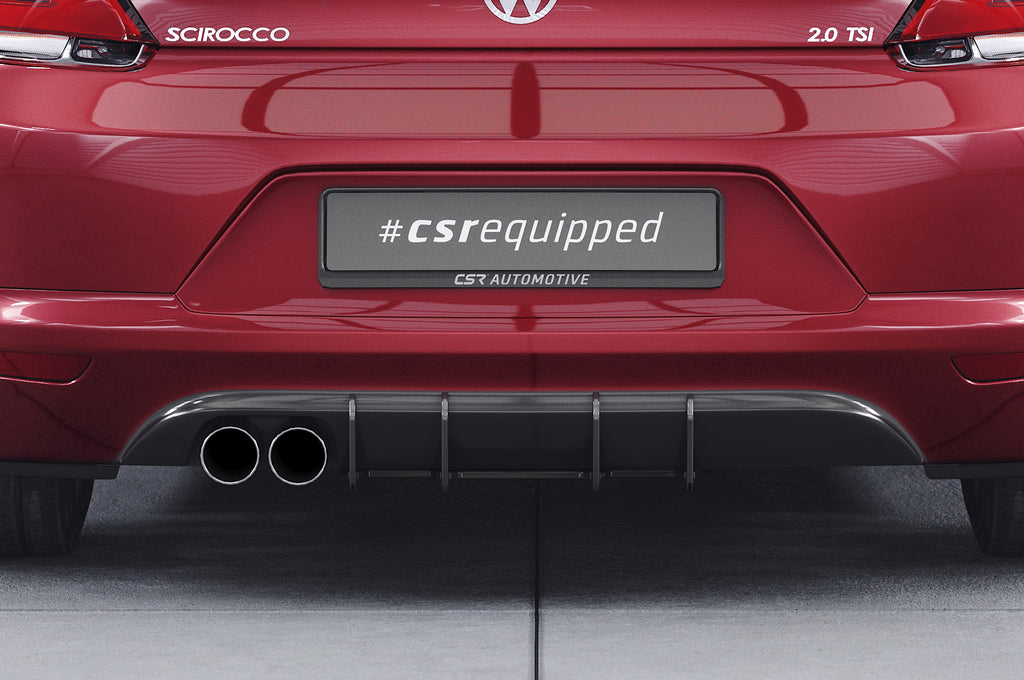 CSR Racing Diffusor | Heckansatz für VW Scirocco 3 HA348