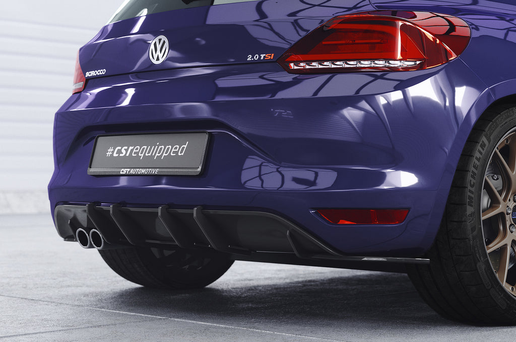 CSR Racing Diffusor | Heckansatz für VW Scirocco 3 HA349