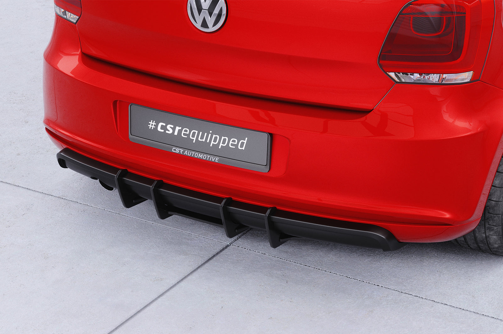 CSR Racing Diffusor | Heckansatz für VW Polo 5 (Typ 6R) R-Line HA350