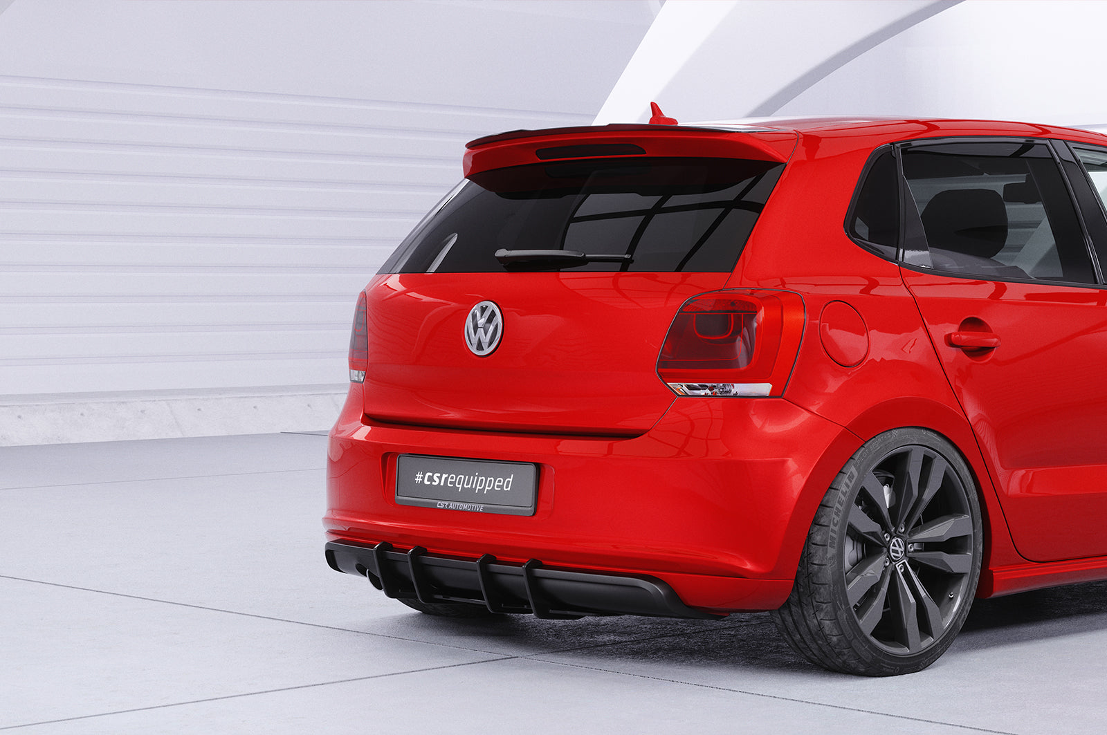 CSR Racing Diffusor | Heckansatz für VW Polo 5 (Typ 6R) R-Line HA350